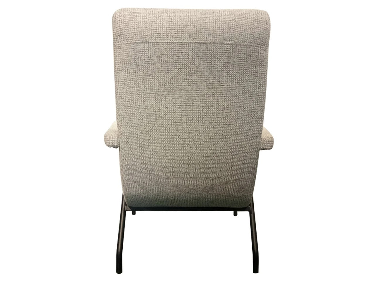 Retro Lounge Gray Accent Chair | Calgary Furniture Store
