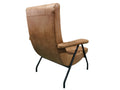 Retro Lounge Tan Accent Chair | Calgary Furniture Store