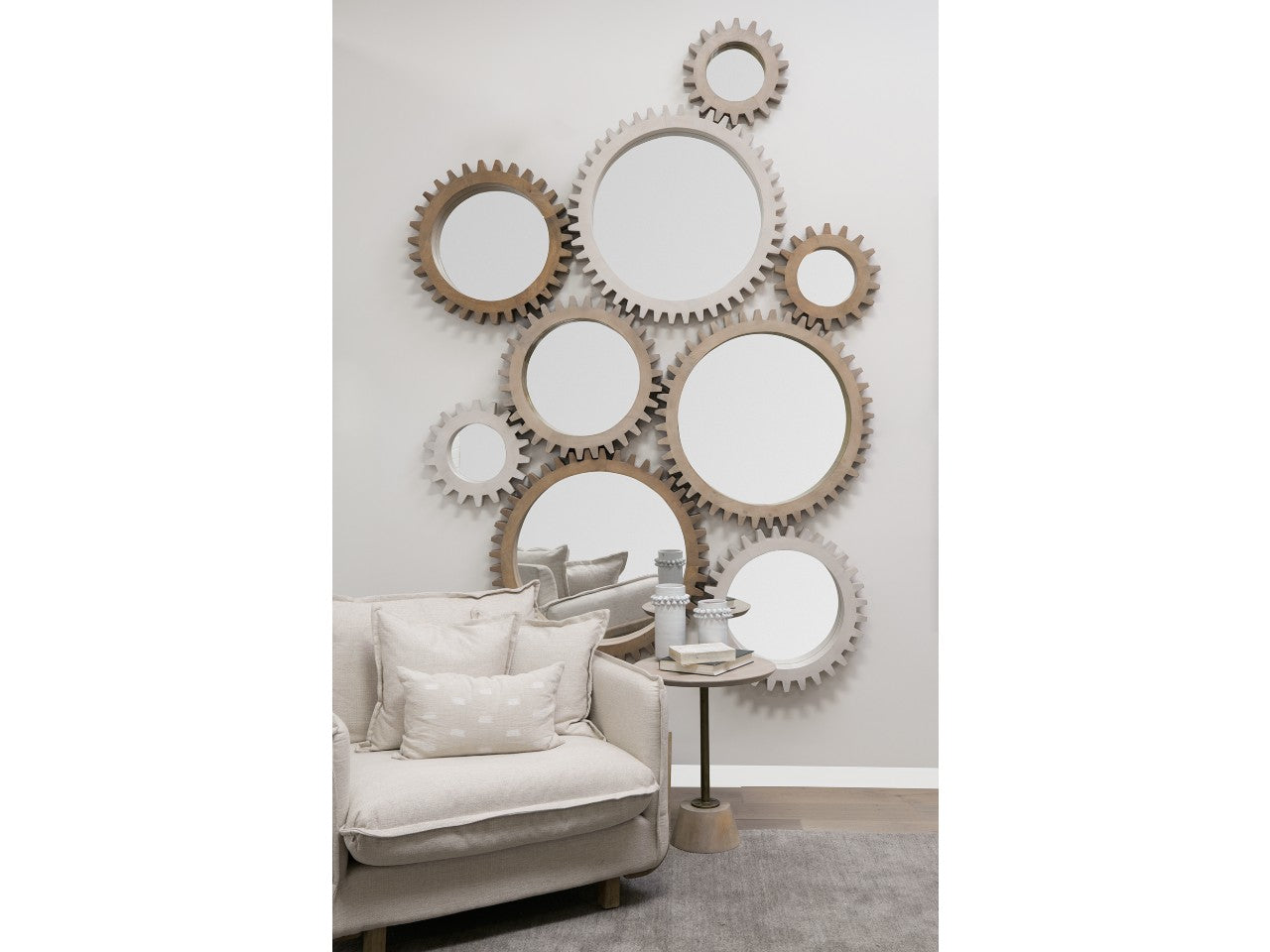 Revolve Cog Mirror | Calgary Furniture Store