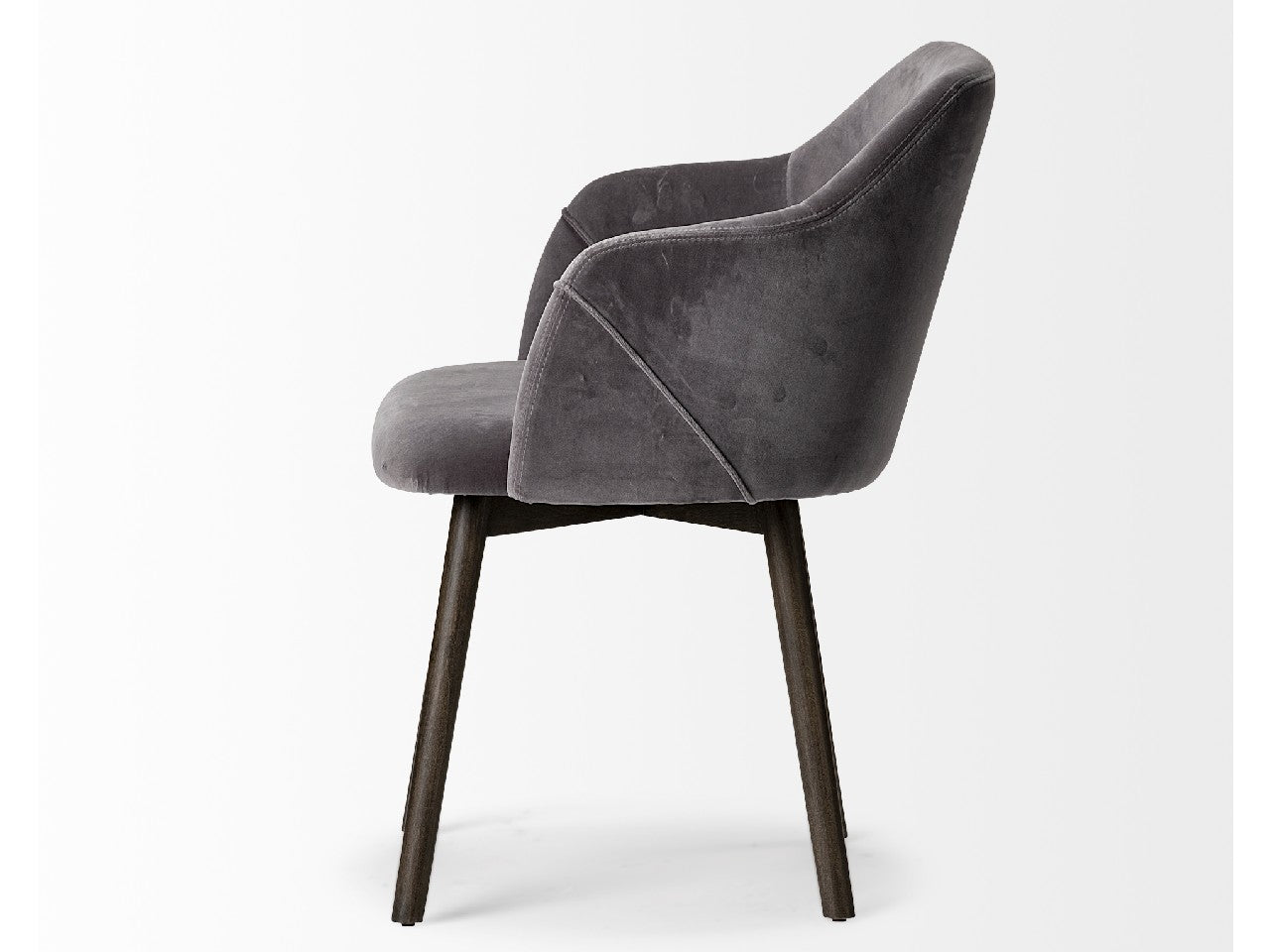 Ronald II Grey Dining Chair | Calgary Furniture Store