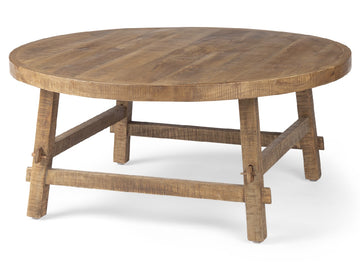 Rosie Coffee Table - Medium Brown | Calgary Furniture Store
