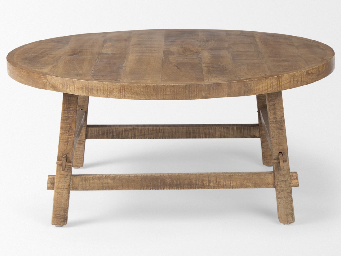 Rosie Coffee Table - Medium Brown | Calgary Furniture Store