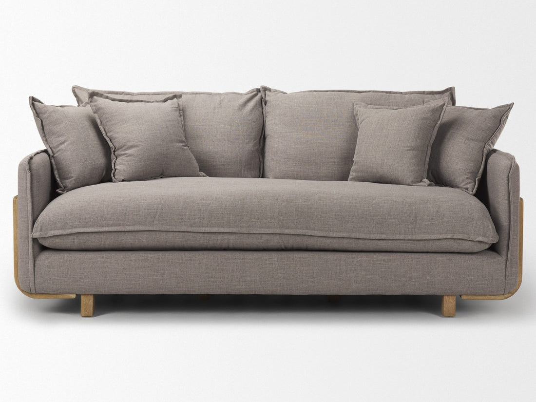 Roy Flint Gray Sofa | Calgary Furniture Store