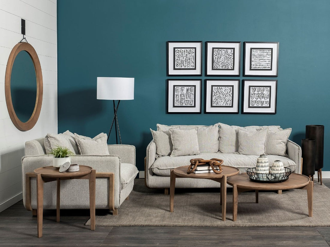 Roy Frost Gray Sofa | Calgary Furniture Store