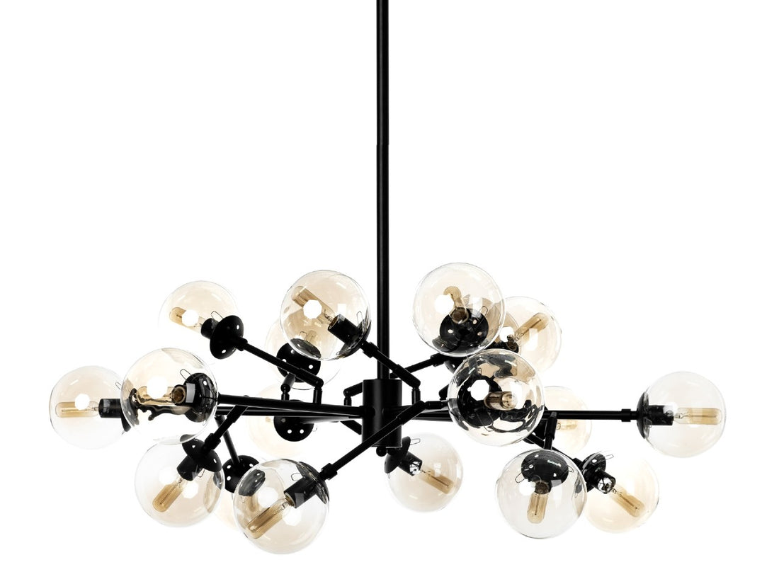 Rudyard Chandelier - Black | Calgary Furniture Store