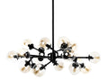 Rudyard Chandelier - Black | Calgary Furniture Store