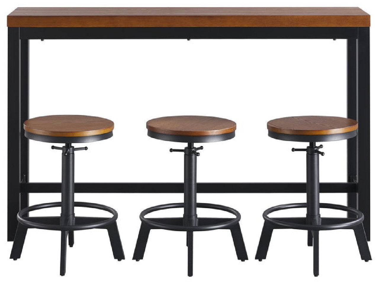 Quinidad Counter Table Set | Calgary Furniture Store