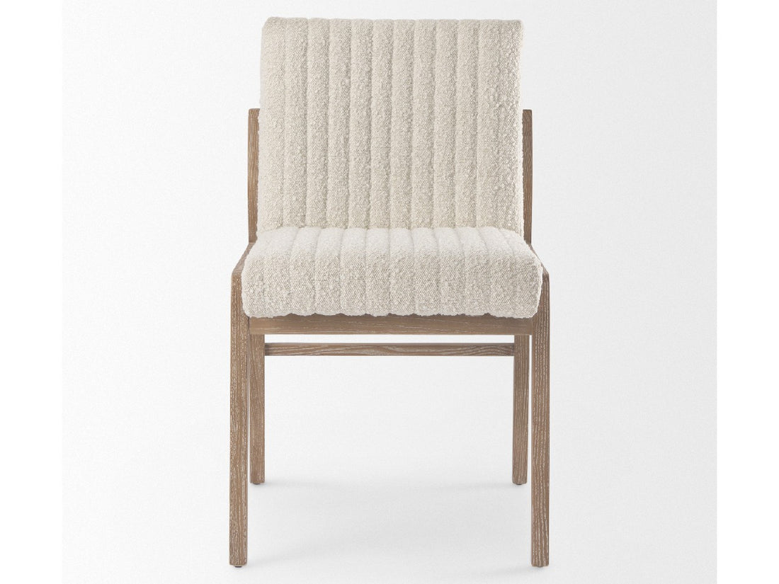Tahoe Cream Dining Chair - Light Brown | Calgary Furniture Store