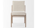Tahoe Cream Dining Chair - Light Brown | Calgary Furniture Store