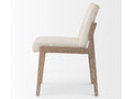 Tahoe Cream Dining Chair - Light Brown | Calgary Furniture Store