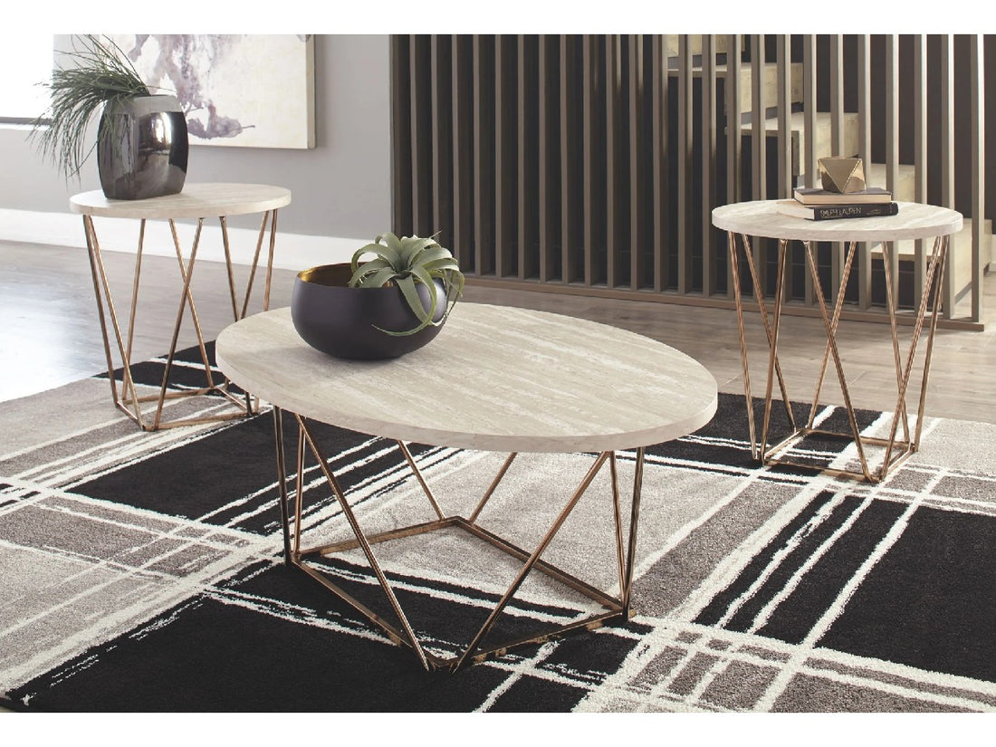 Tarica Table (Set of 3) | Calgary Furniture Store
