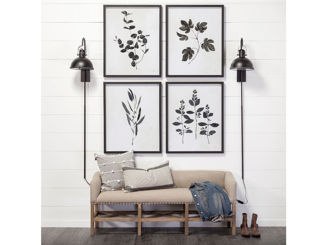 Tazb Wall Sconce - Black | Calgary Furniture Store