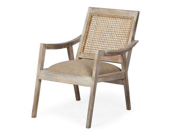 Teryn Cream Arm Chair | Calgary Furniture Store