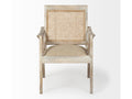 Teryn Cream Arm Chair | Calgary Furniture Store