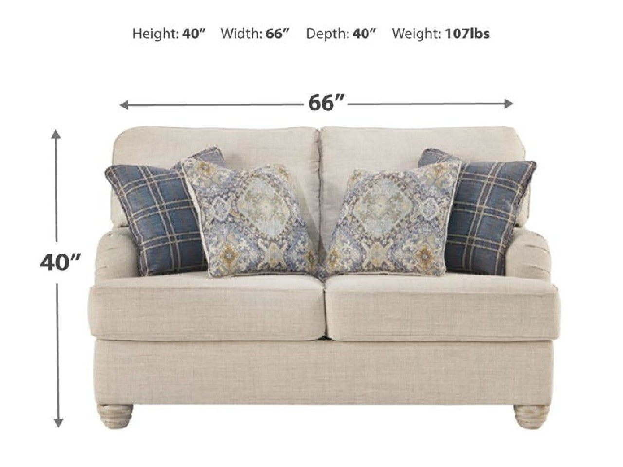 Traemore Loveseat | Calgary Furniture Store