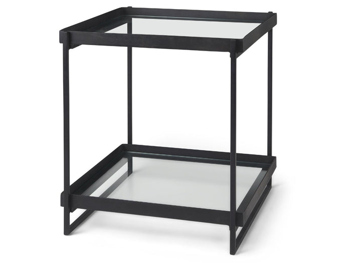 Trey Accent Table - Black | Calgary Furniture Store