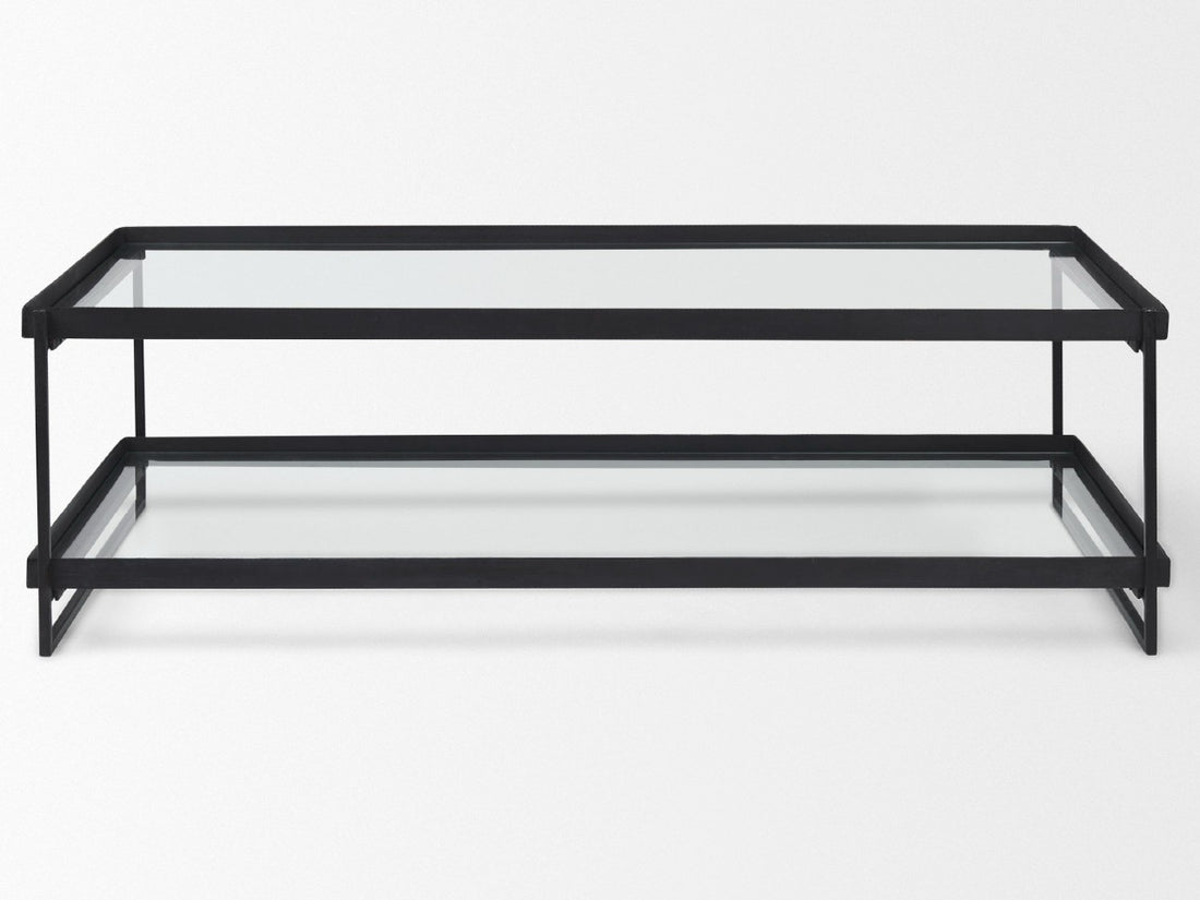 Trey Coffee Table - Black | Calgary Furniture Store