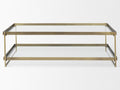 Trey Coffee Table - Gold | Calgary Furniture Store