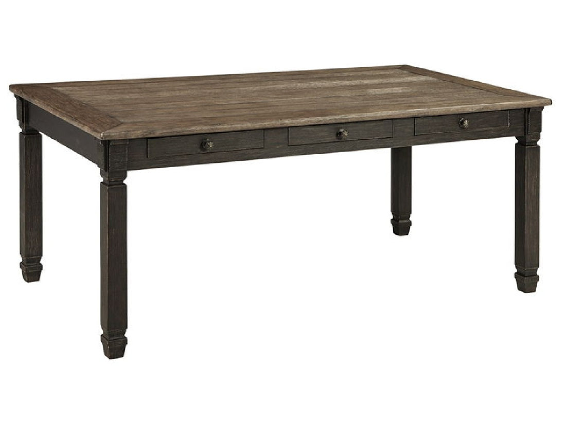 Tyler Dining Table - Dark Brown | Calgary Furniture Store