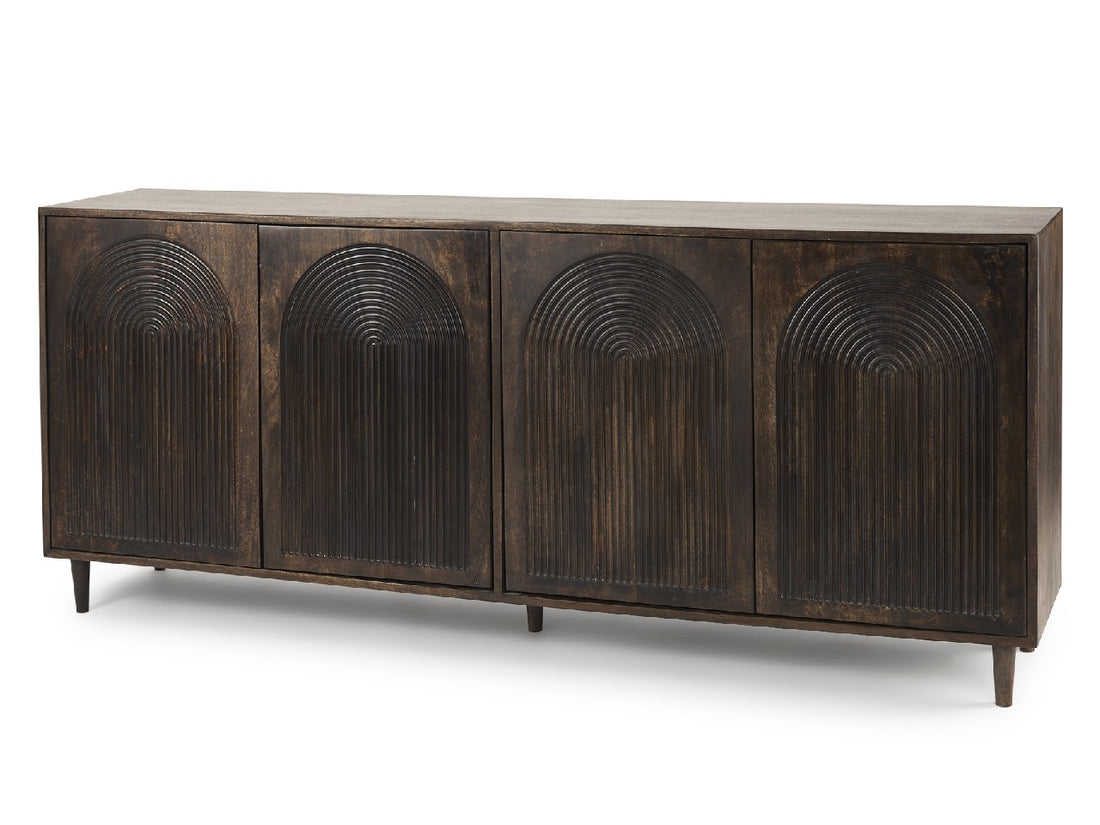 Tucker Sideboard - Dark Brown | Calgary Furniture Store