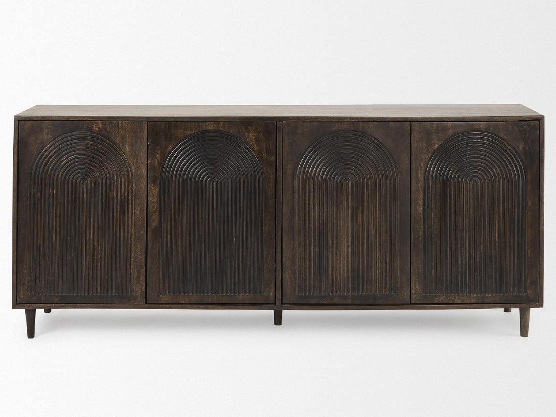 Tucker Sideboard - Dark Brown | Calgary Furniture Store