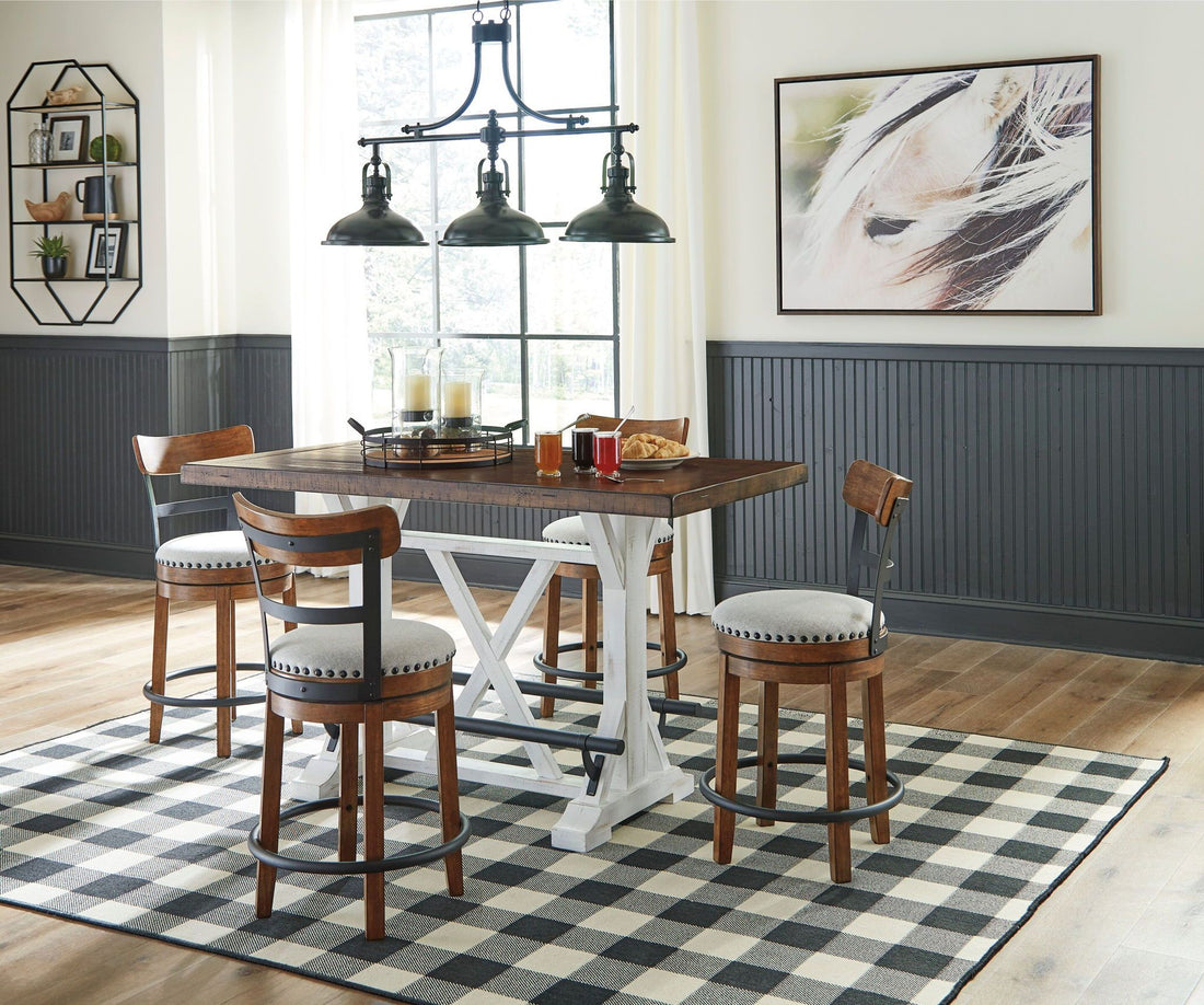 Valebeck (Counter) Dining Room Set | Calgary Furniture Store