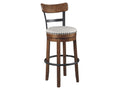 Valebeck Brown Bar Stool | Calgary Furniture Store