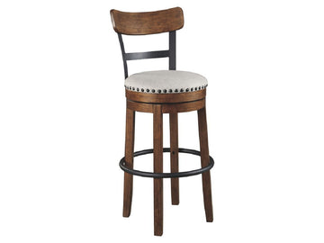 Valebeck Brown Bar Stool | Calgary Furniture Store