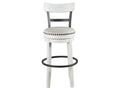 Valebeck White Bar Stool | Calgary Furniture Store
