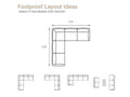 Valence 5 Piece Modular Sectional | Calgary Furniture Store