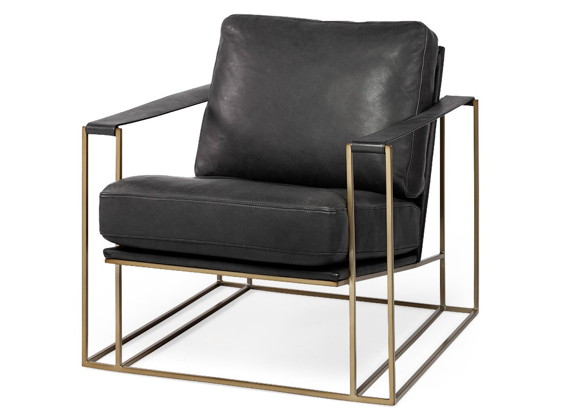 Watson Leather Accent Chair | Calgary Furniture Store