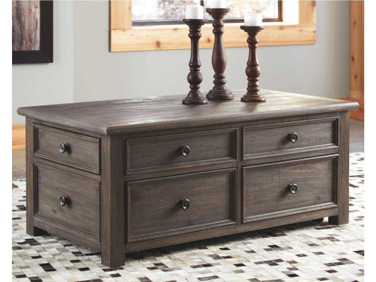 Wyndahl Coffee Table with Lift Top - Showhome Furniture