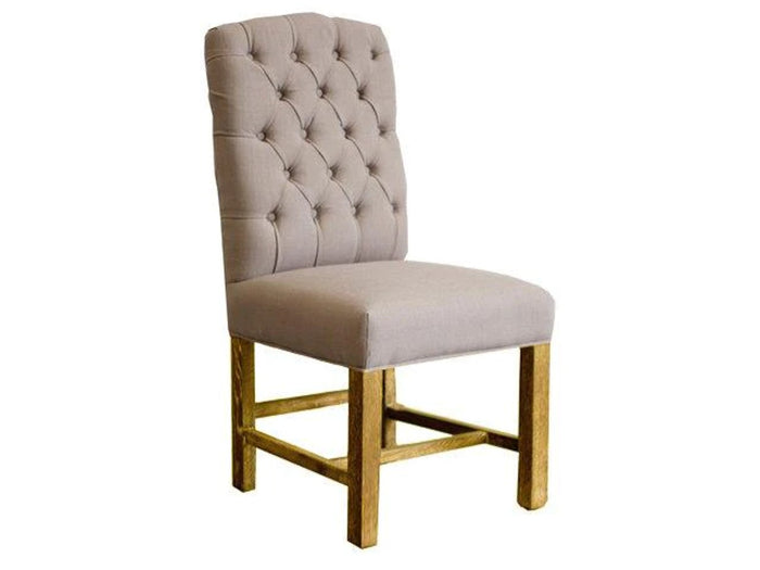 Yank Flax Linen Dining Chair | Calgary Furniture Store