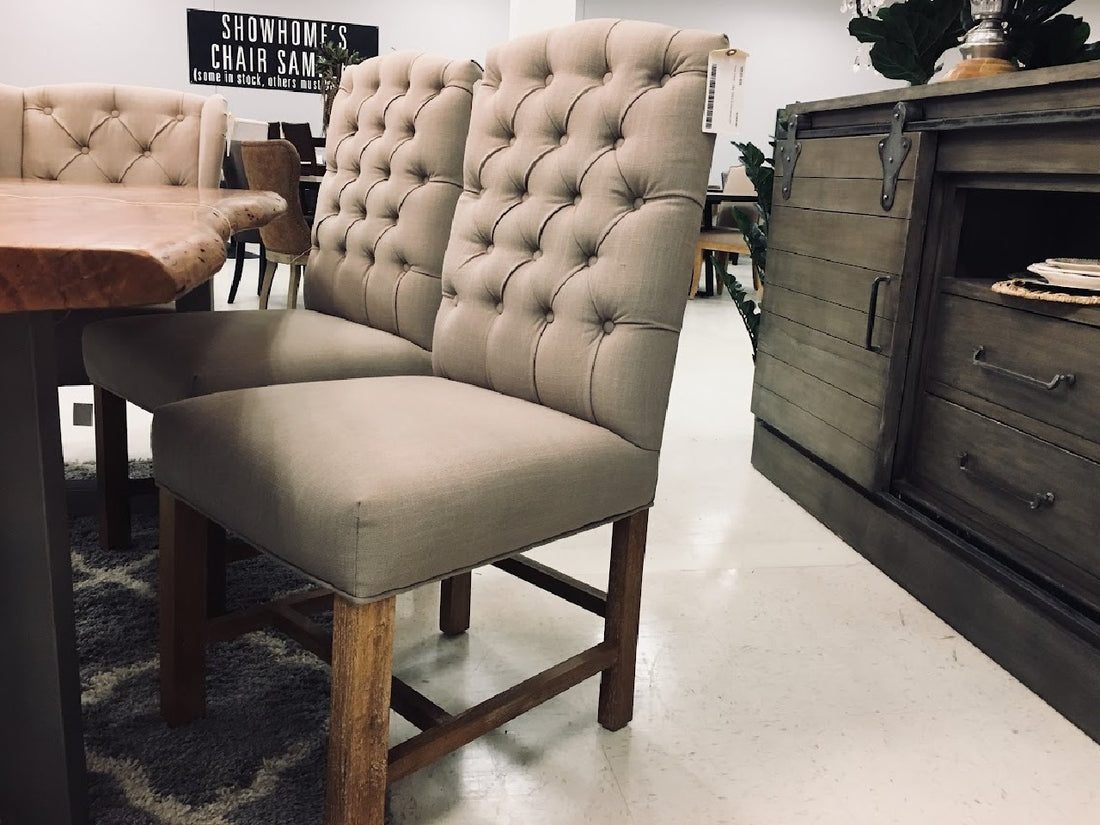 Yank Flax Linen Dining Chair | Calgary Furniture Store